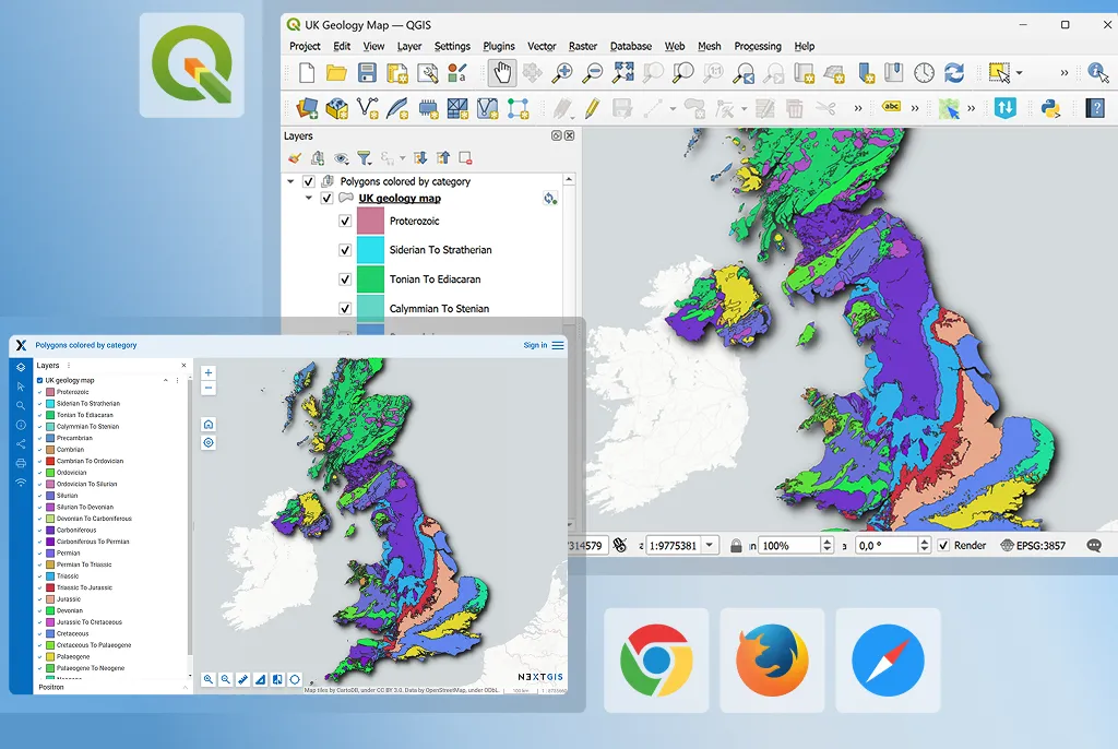 QGIS → NGW