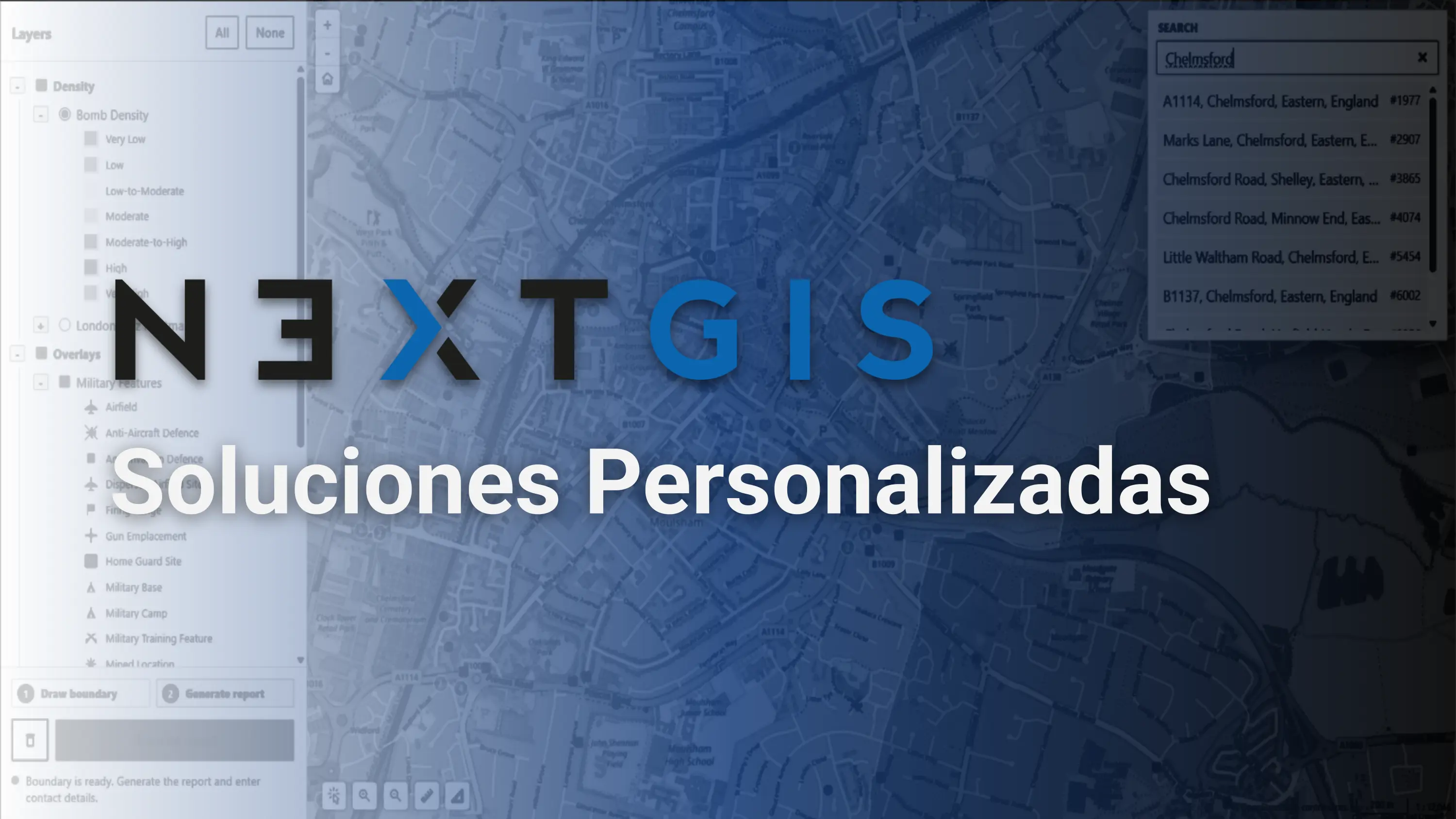 Del Mapa Web a informes automatizados de cribado de UXO