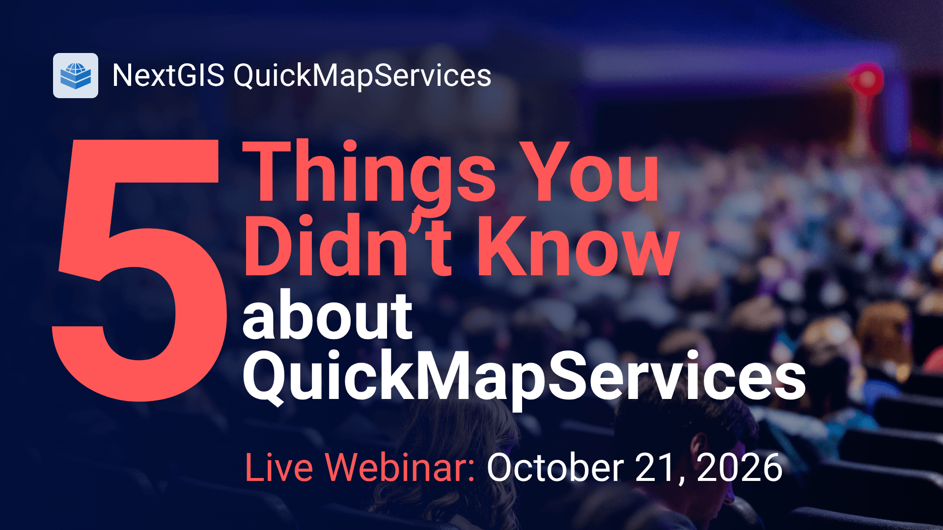Cinco cosas que no sabías sobre QuickMapServices, grabación y diapositivas
