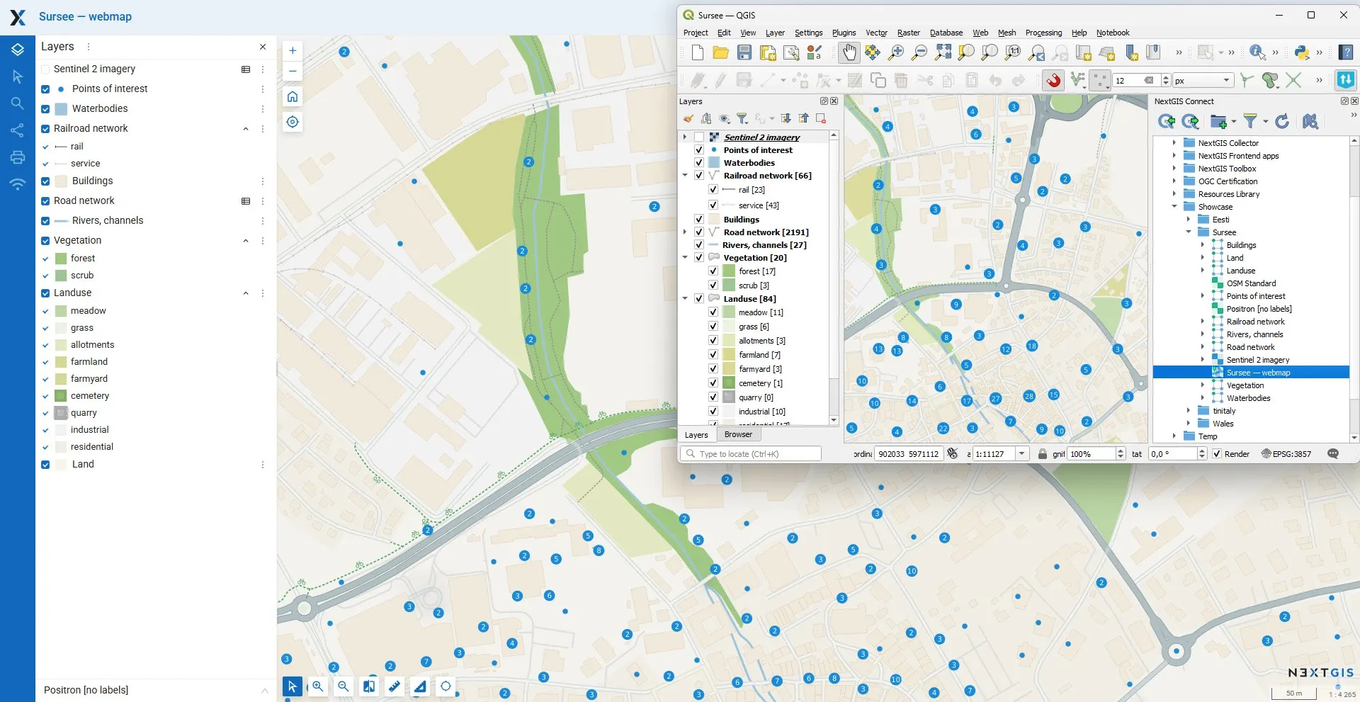 Publica tu proyecto de QGIS en un entorno compartido