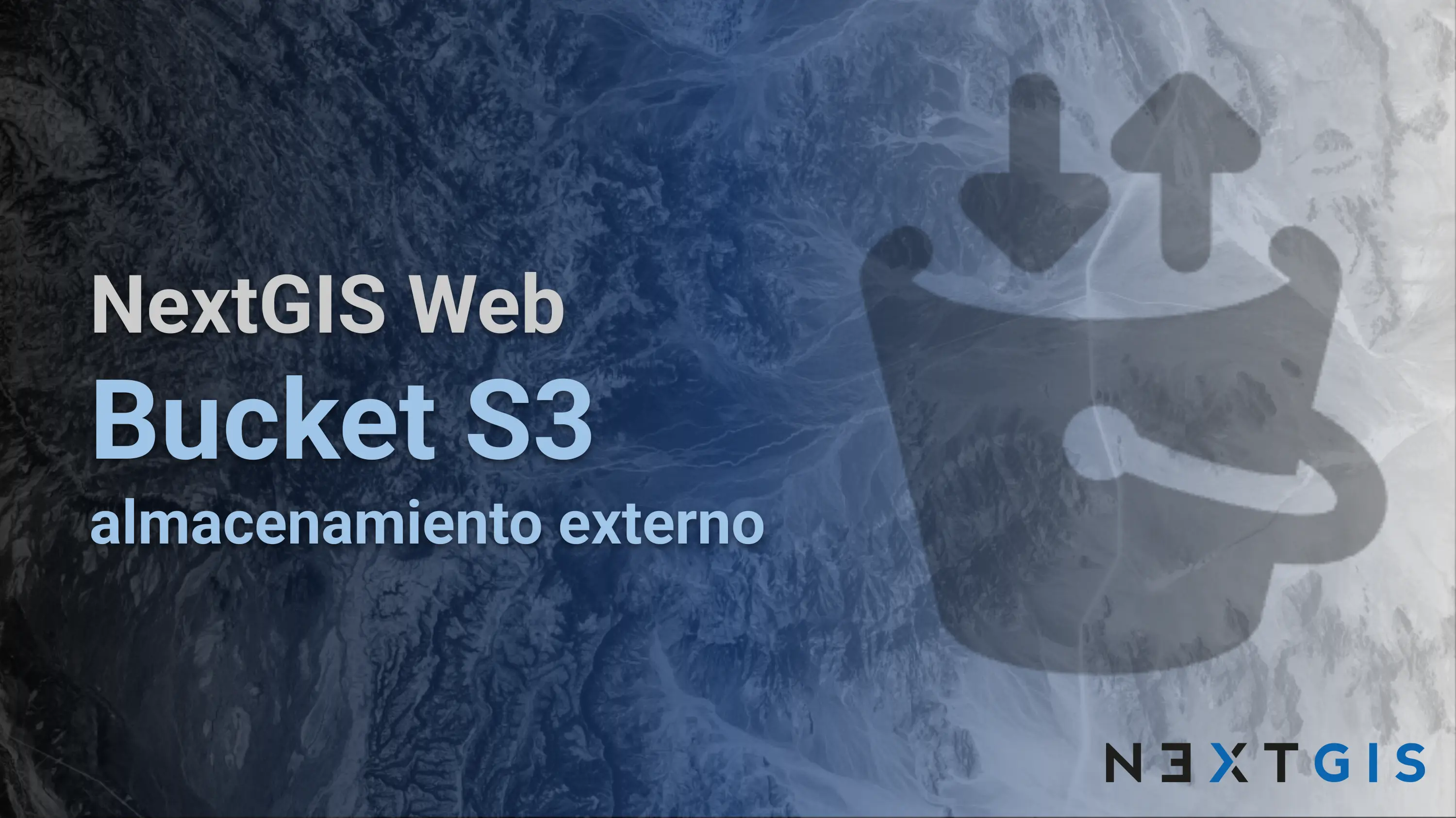 Soporte en NextGIS Web para almacenamientos externos compatibles con S3